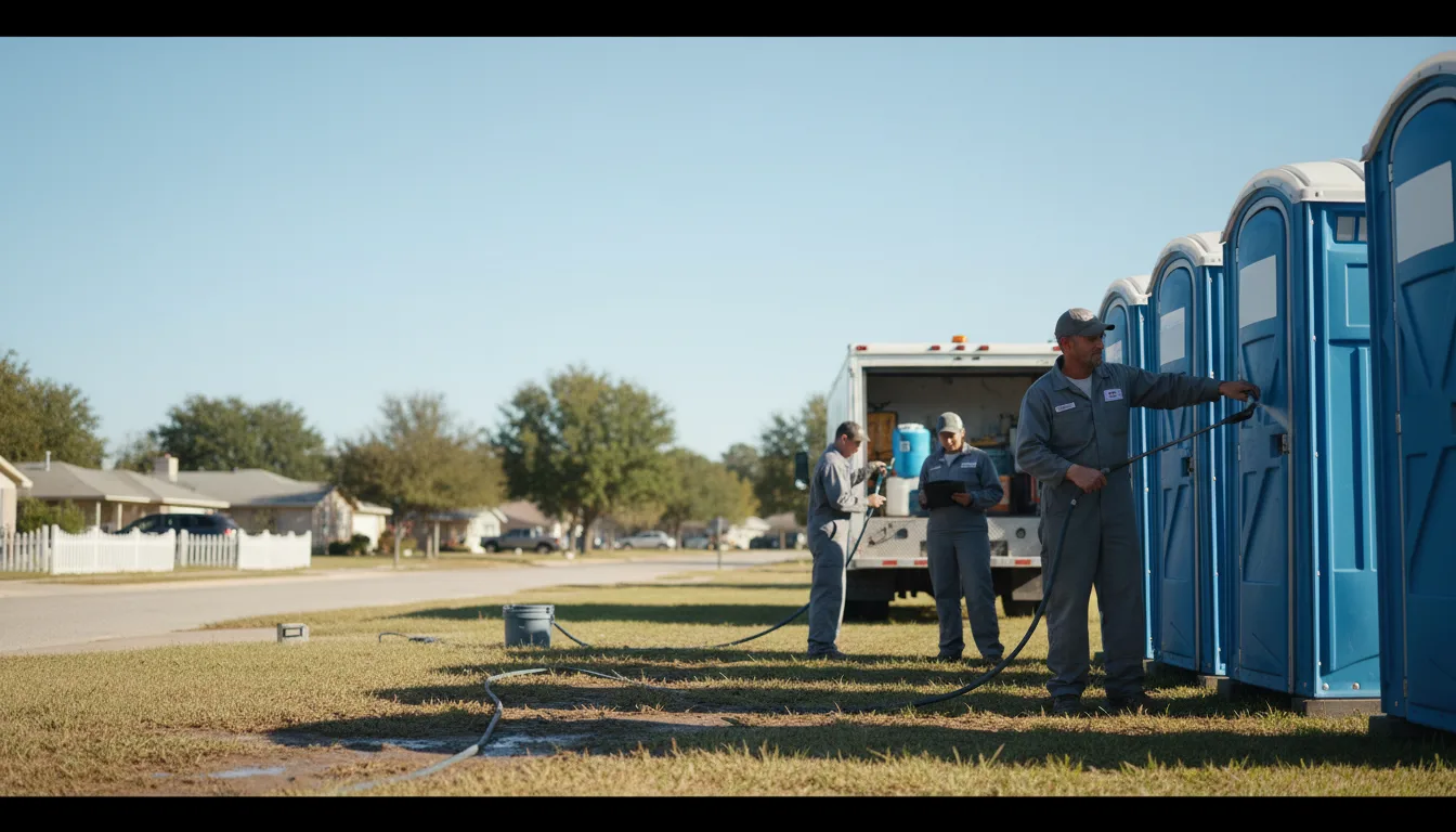 Long-Term Portable Toilet Rental in Buckingham, VA near me